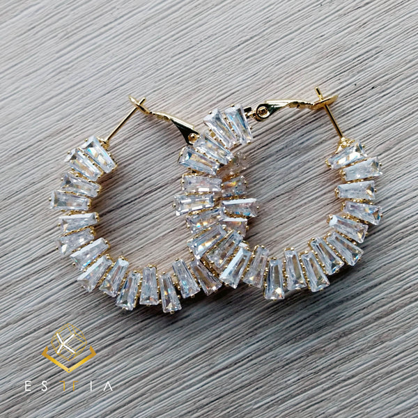 Vivid Side Hoop